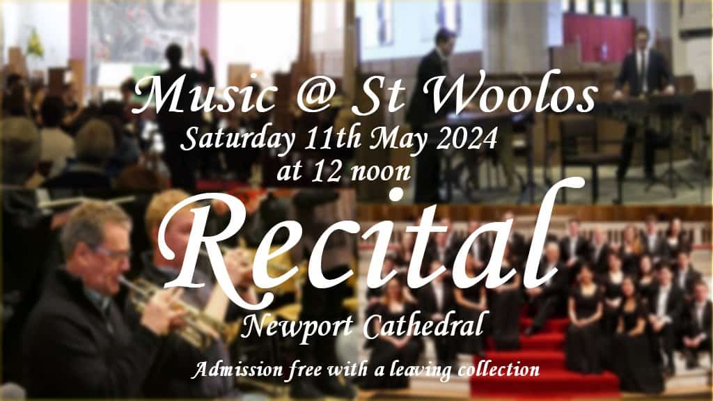 music@stwoolos Midday Recital Saturday May 11th at 12 noon